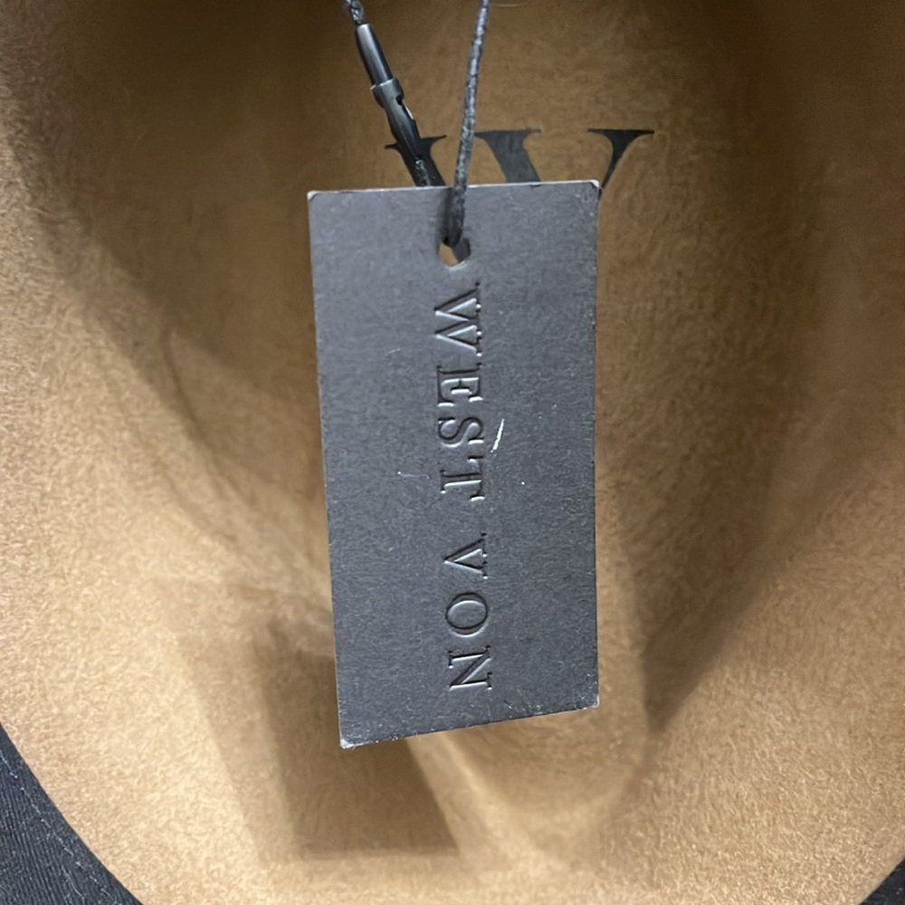 NWT Australian Wool West Von Rancher hat, M/L - Picture 5 of 6